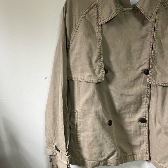 Oat New York Tan Jacket Sz Med - Picture 3 of 8